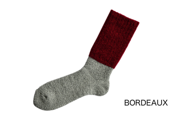 NK0704 Mohair Wool Pile Socks-NAVY-M,NAVY, small image number 2
