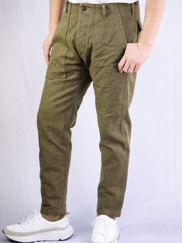 YO0905BKROLV 25oz Utility Pants Olive,, small image number 4