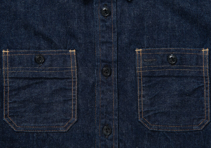 SP-093 12.5oz 45th Ishikawadai Denim Shirts,, medium image number 4