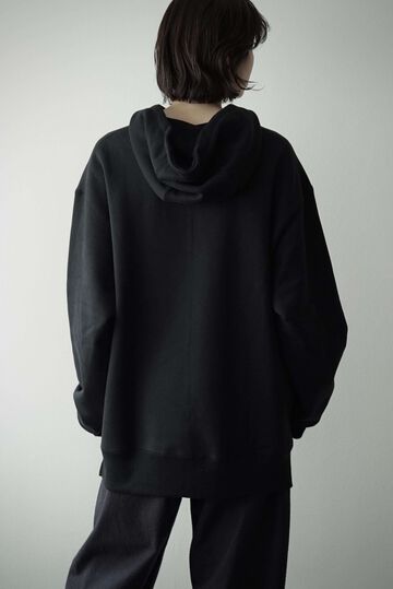 【CAPERTICA】CAP707CS38 Suvin Cotton Urake / Slit Hoodie,BLACK, small image number 5