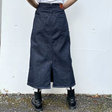 72975 Denim Tight Skirt,, small image number 3