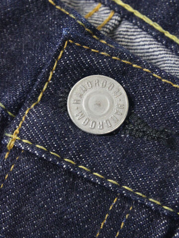 HAND ROOM 8071-1406 13.5oz Supima x U.S. Cotton 5 Pocket Jeans (Slim Fit),, small image number 2