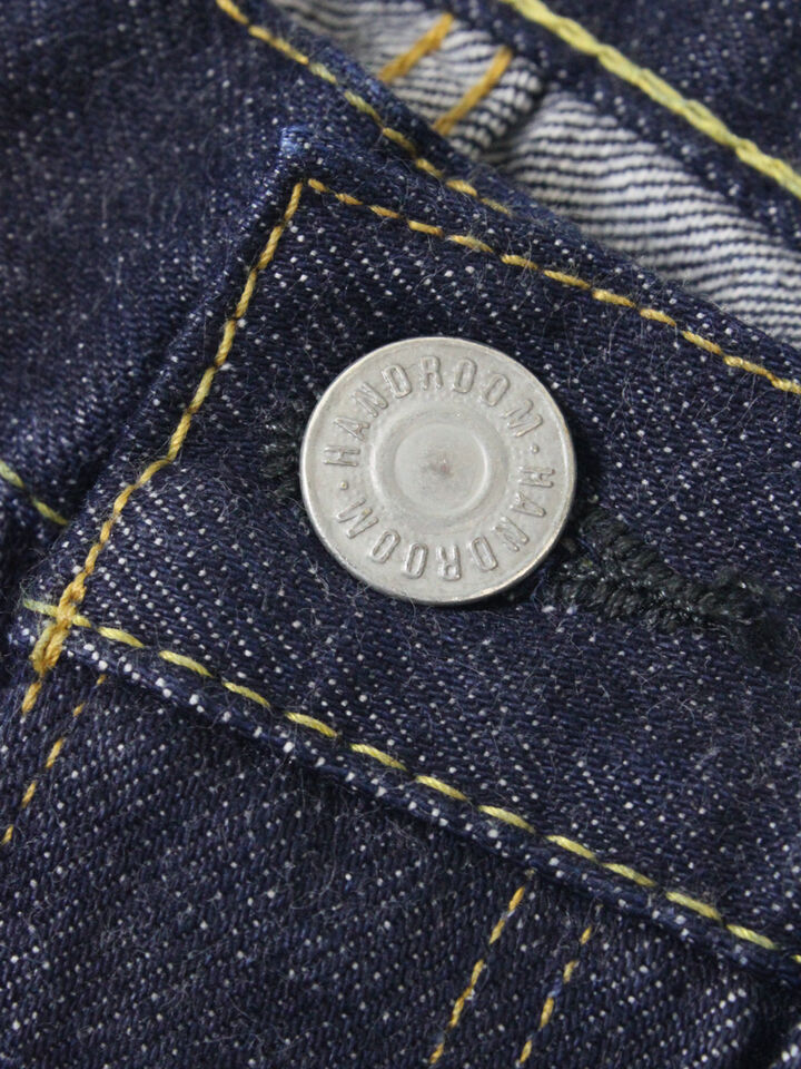 HAND ROOM 8071-1406 13.5oz Supima x U.S. Cotton 5 Pocket Jeans (Slim Fit),, medium image number 2