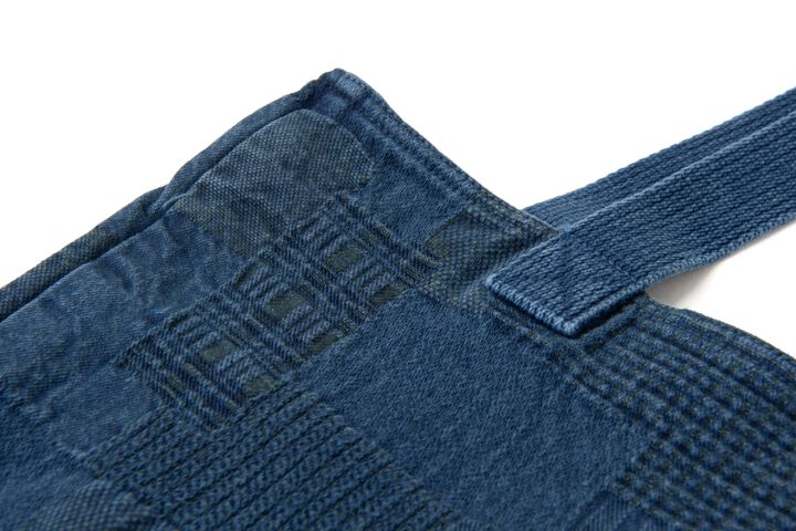 7579 Indigo Jacquard Boro Bag,INDIGO, medium image number 2