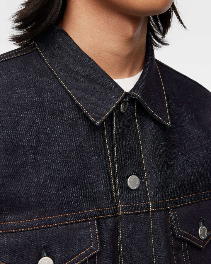 MMGJ0003 14.7oz #003 "STANDARD" DENIM 3rd Type JACKET (TOKUNO BLUE),, medium image number 5