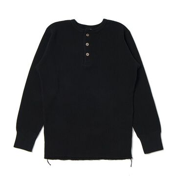 9937 Heavy thermal Henry long-sleeved T-shirt,WHITE, small image number 8