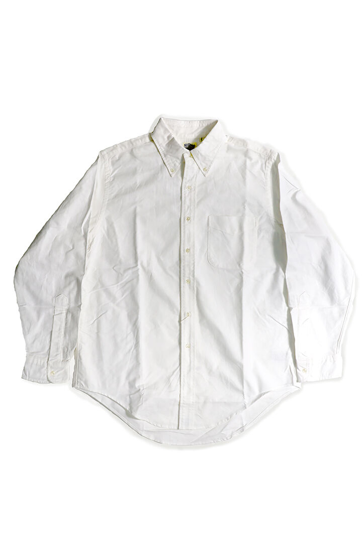 STANDARD OXFORD WHITE BOTTON DOWN SHIRT 01-8112-69