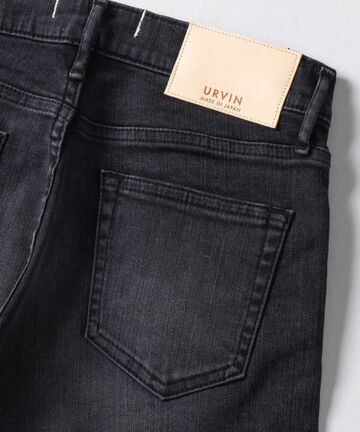 UP119302IS MAURIAT Skinny ISKO Stretch Denim-BLK-0,BLK, small image number 13