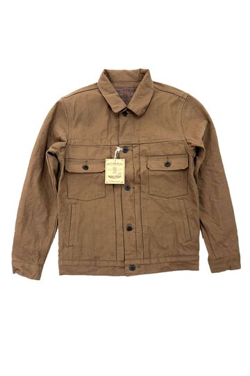 ONI02516P-HOX-BRK Sulfur Heavy Oxford Brown Khaki TypeⅡ Jacket with warm pocket,, small image number 1