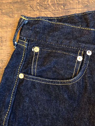 TCB 30's Jeans C 14.1oz WIDE STRAIGHT-One Wash-30,, small image number 3