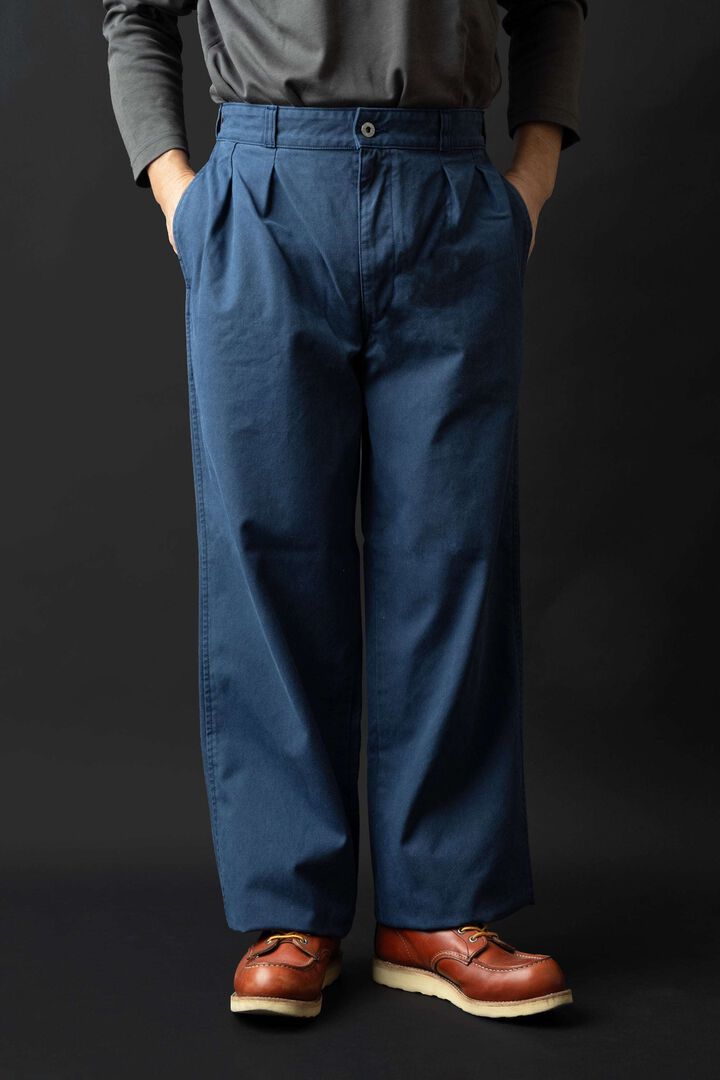 M1014RC WILD DUCK CANVAS TROUSER (NAVY),NAVY, medium image number 5