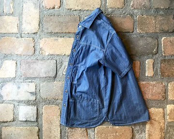 GZ-JWSS-3104 Work S / S shirt(Chambray),, small image number 2