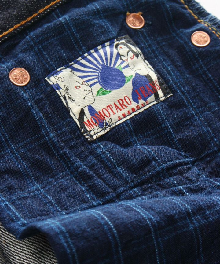 G017-MB Copper Label14.7oz Deep Colored Selvedge denim tight Straight-One Washed-30,, medium image number 7