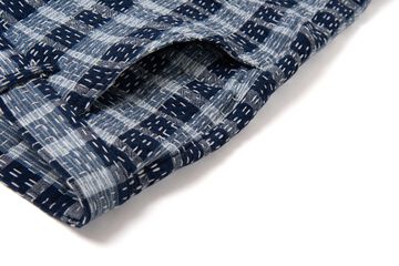 【Pre-Order】1918 INDIGO NORAGI SASHIKO Shorts,INDIGO, small image number 4