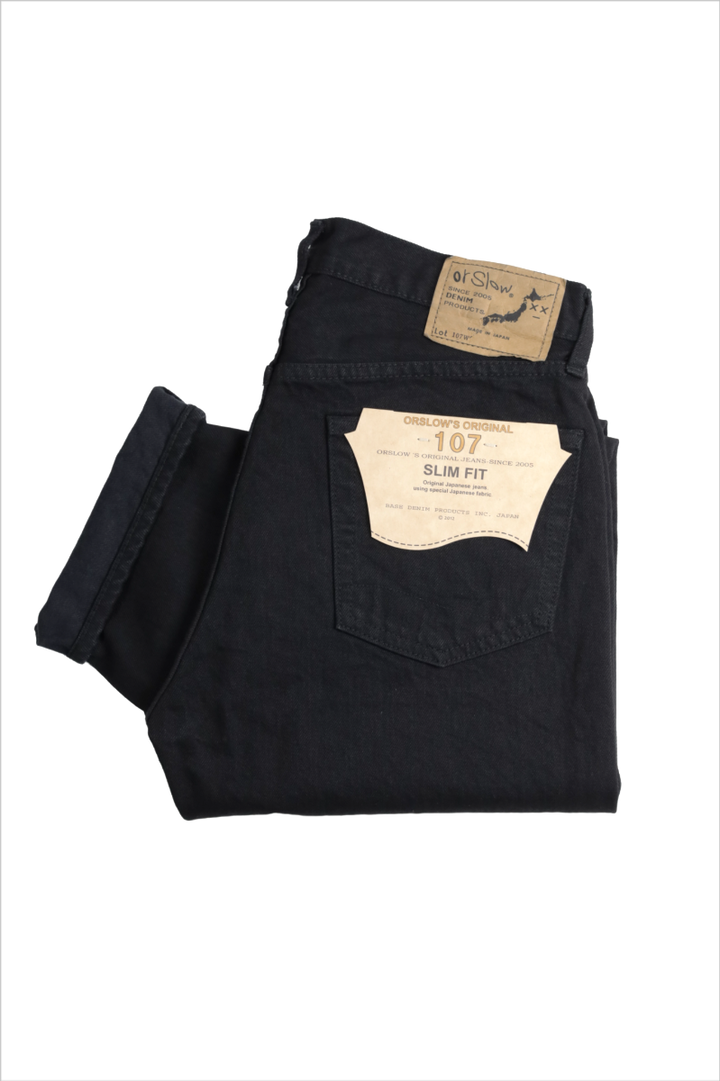 107 IVY FIT BLACK DENIM 01-0107W-D61-2,, medium image number 0