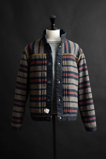 M6013BL (001) 16OZ GR LABEL BLANKET JACKET,, small image number 0