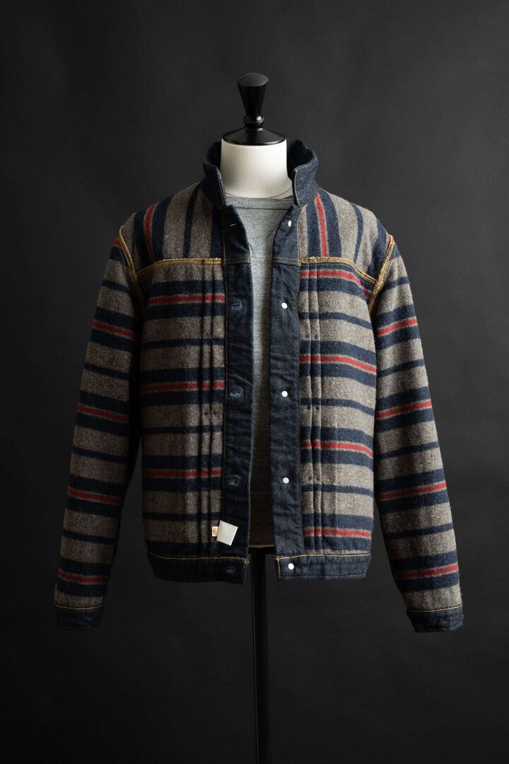M6013BL (001) 16OZ GR LABEL BLANKET JACKET,, medium