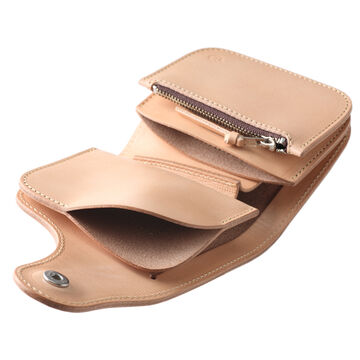 PAILOT RIVER PR-HR01-Z (REDMOON) Short Wallet PR-HR01-Z (Oil Leather Black
Oil Leather Red Brown
Oil Leather Dark Brown
Saddle Leather Natural),OIL LEATHER DARK BROWN, small image number 11