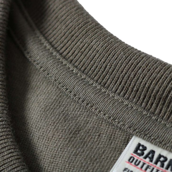 BR-25218 Heavyweight Crossover Neck S/S Print T-shirt【ALASKAN MALAMUTE】,CHARCOAL, medium image number 10