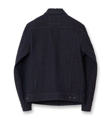 D4608 15oz Kakishibu Sashiko Denim Jacket,, small image number 2