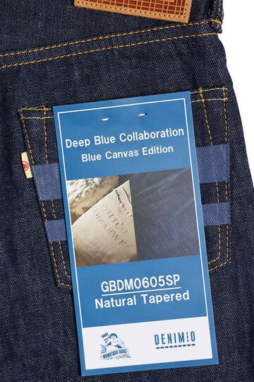 GBDM0605SP MOMOTARO JEANS X DENIMIO LIMITED EDITION 14.7OZ NATURAL TAPERED,, small image number 5