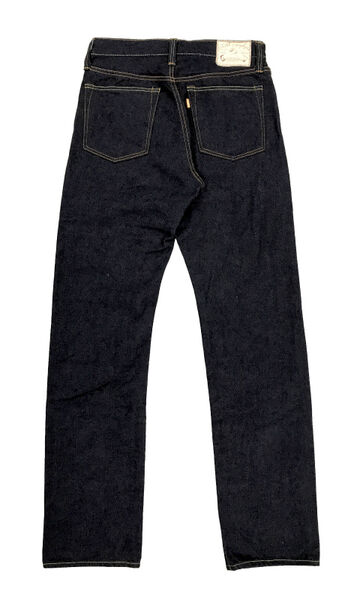 GZ-16ST-01OW 16oz Left-woven jeans straight (One washed),, small image number 0