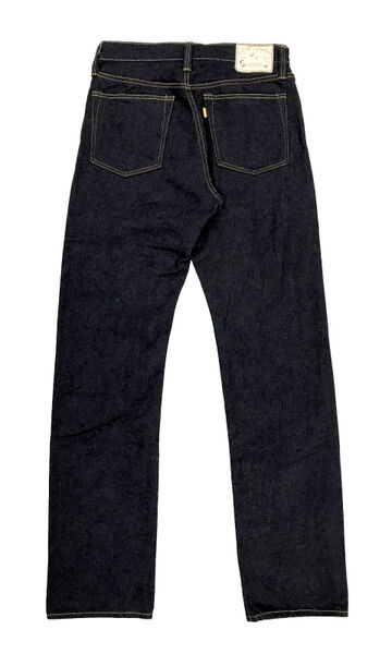 GZ-16ST-01OW 16oz Left-woven jeans straight (One washed),, small image number 0