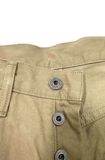 ONI266SVC-KHB Selvedge Chino Khaki Beige Relax Straight,, small image number 5