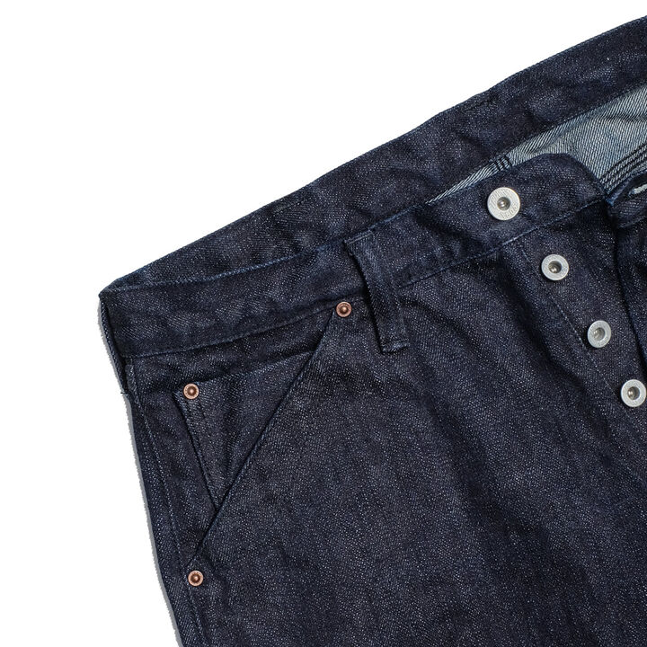 1705 15oz Standard Garage Denim Dark Indigo Straight,, medium image number 3