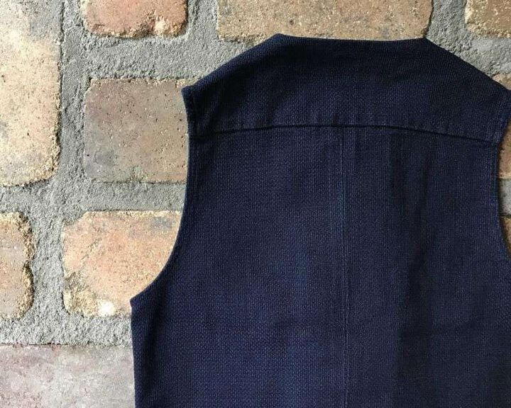 GZ-AWV-3012 Aviator Work Vest,INDIGO, medium image number 5