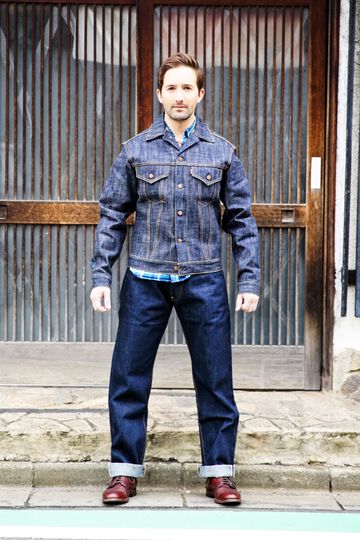 #2000 No.1 17oz 'Tiger Selvedge' Straight fit Denim EGD2000N1017,, small image number 7