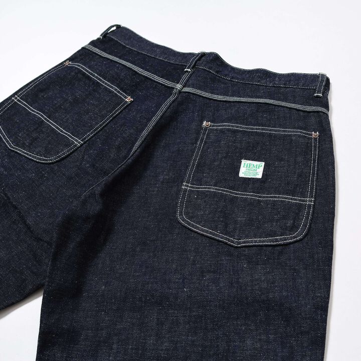 F0544 HEMP DENIM WORK PANTS,, medium image number 6