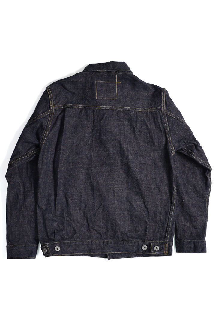 ONI02516P-14KBE 14oz Oni Denim Beige 2nd Type Jacket with handwarmers,, medium image number 1