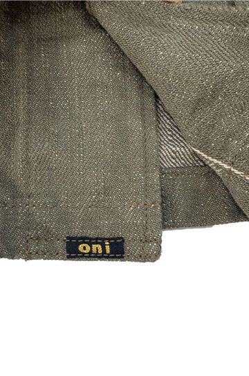 ONI03502-OLD18 18oz Olive Denim Coverall,, small image number 8