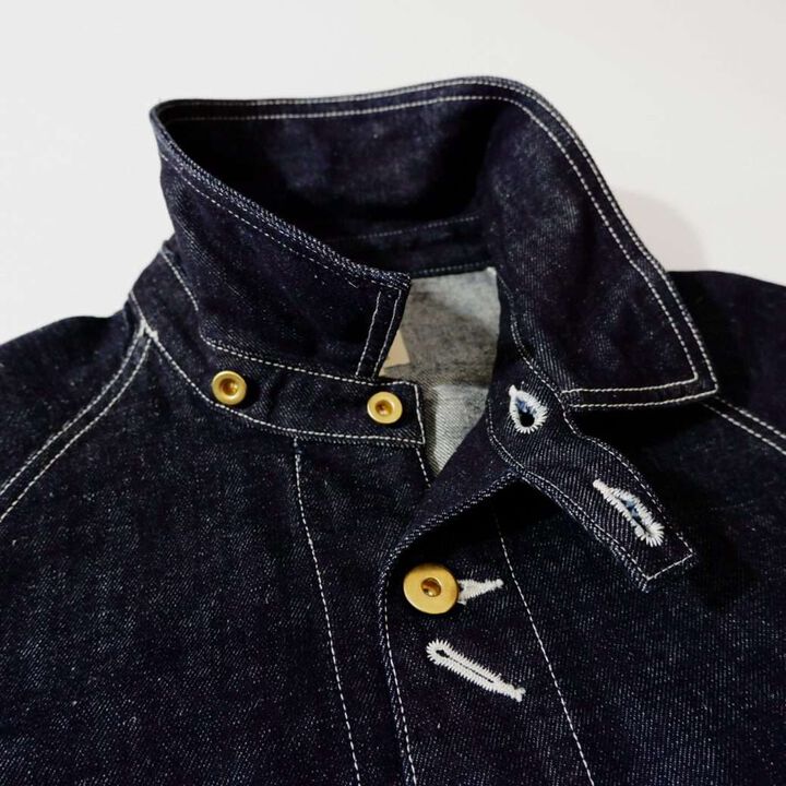 F2410 COVER ALL FOB Original HEMP DENIM,, medium image number 3