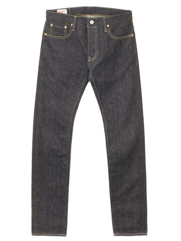 ONI-707LWZR 12.5OZ NATURAL INDIGO LOW TENSION DENIM EURO TIGHT STRAIGHT,, small image number 0