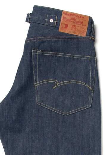 SD-DO1 15oz DO1 Jeans Regular Straight  (PRE-ORDER: Delivery date November 2022)-One Washed-31,, small image number 10