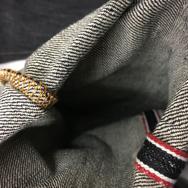 ONI-922HM-NXX 17oz "Hand-Sewn" High Rise Relax Tapered New XX Low Tension Slub Denim,, medium image number 6