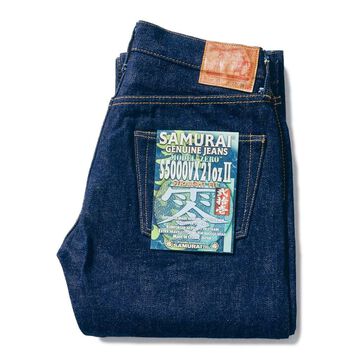 S5000VX21OZII 21oz Zero Straight Selvage denim (New Model)-One Washed-30,, small image number 0