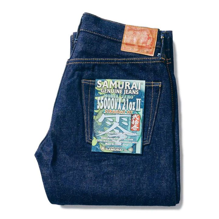 S5000VX21OZII 21oz Zero Straight Selvage denim (New Model)-One Washed-30,, medium image number 0