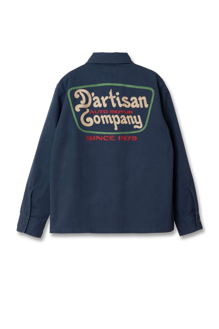 5733 Embroidery Work Shirts,NAVY, medium image number 1