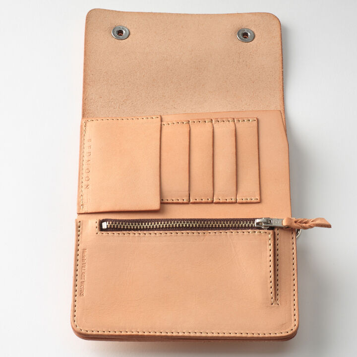TW01-MID 'MID LINE' Short Wallet TW01-MID,DRAMSUDDLELEATHER NATURAL, medium image number 8