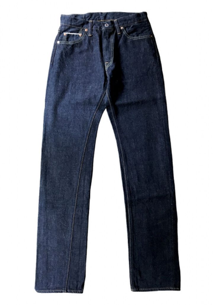 GZ-16SLST-Z01 16oz Right-woven ZIP jeans Slim Straight(One washed),, medium image number 0