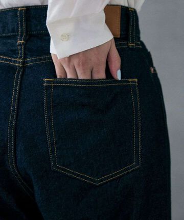 STJE1102 12OZ CROPPED JEANS【WOMEN'S】,INDIGO, small image number 20