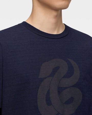 MXTS1046 6.1OZ YARN DYED S/S TEE - SNAKE,INDIGO, small image number 5