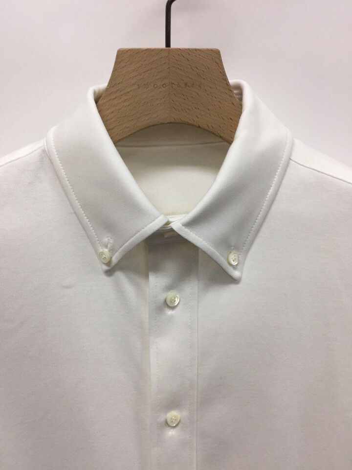 SC-T061-006 Men's techno Lama smooth long-sleeved shirt,WHITE, medium image number 7