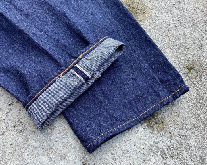 GZ-13LST-C01 13OZ Loose Straight Jeans D.ID-One Washed-30,, medium image number 7