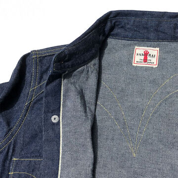 SWDL01 10oz Denim Western Shirts-XXXXL,, small image number 6
