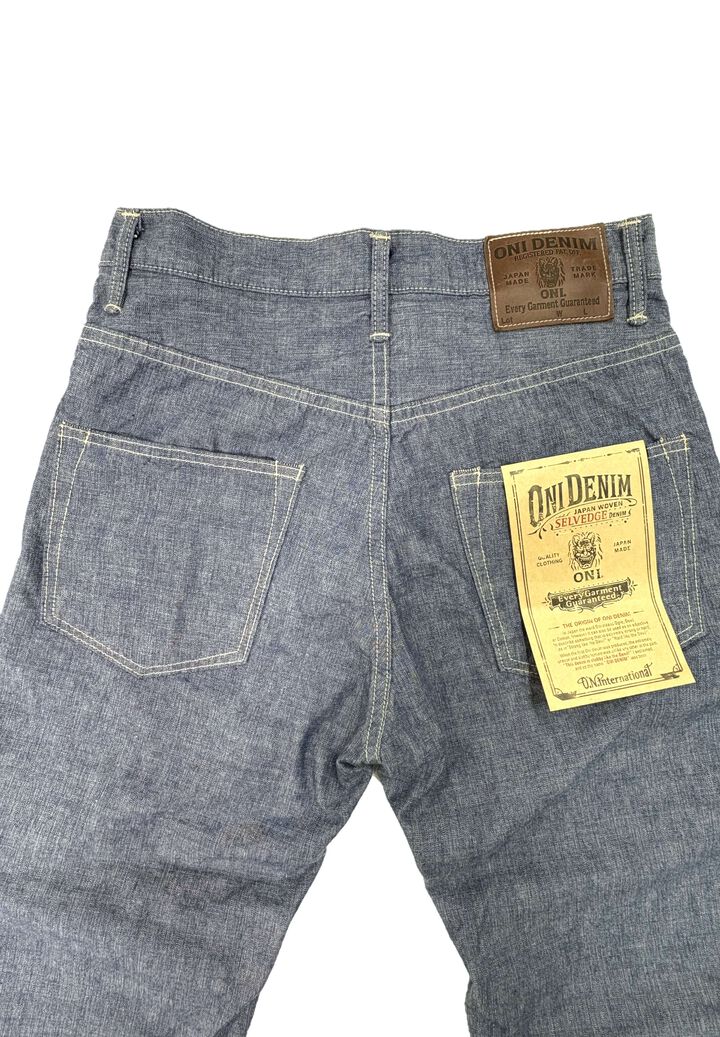 ONI200-HCSV 8oz Selvedge Chambray Wide Straight,, medium image number 3