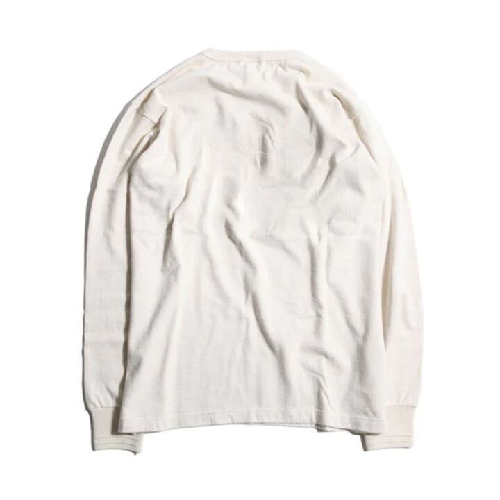 TE-14 OD Henley Long Sleeve Tee Shirt,NATURAL, medium image number 0